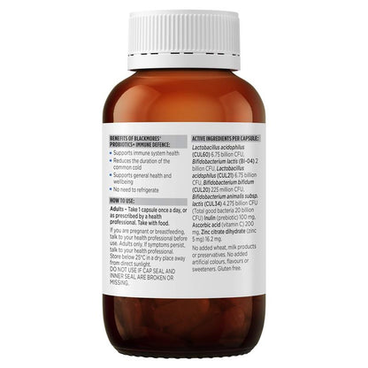 Blackmores Probiotics+ Immune Defence 90 Capsules - GimmeNow