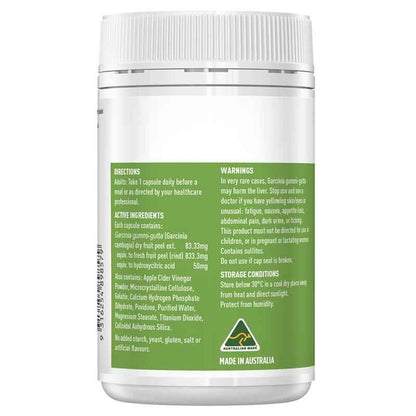 Apple Cider Vinegar & Garcinia Weight Support Capsules - 90 Count