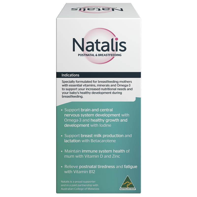 Natalis PostNatal & Breastfeeding Support 60 Capsules