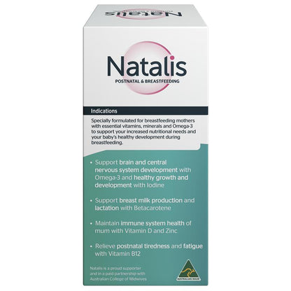 Natalis PostNatal & Breastfeeding Support 60 Capsules