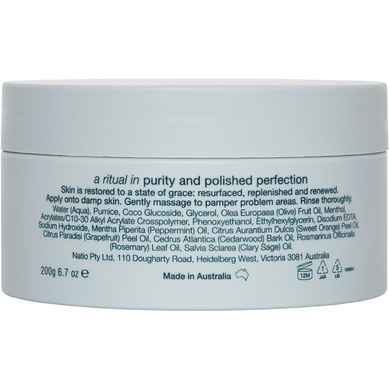 Natio Utopia Sublime Renewal Foot Scrub 200g