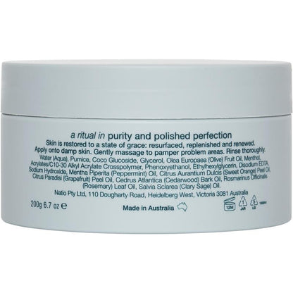 Natio Utopia Sublime Renewal Foot Scrub 200g