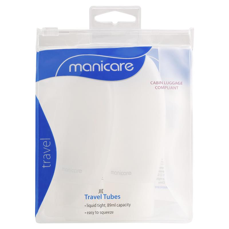 Manicare Travel Tubes 2 Pack