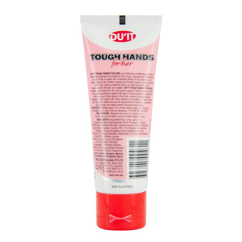 DUIT Tough Hands For Her Hand Cream Rose Petal 75g