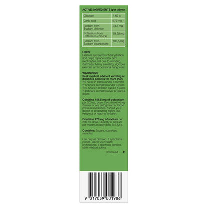 Hydralyte Electrolyte Effervescent Pineapple 20 Tablets