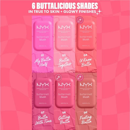 NYX Buttermelt Blush My Butta Half