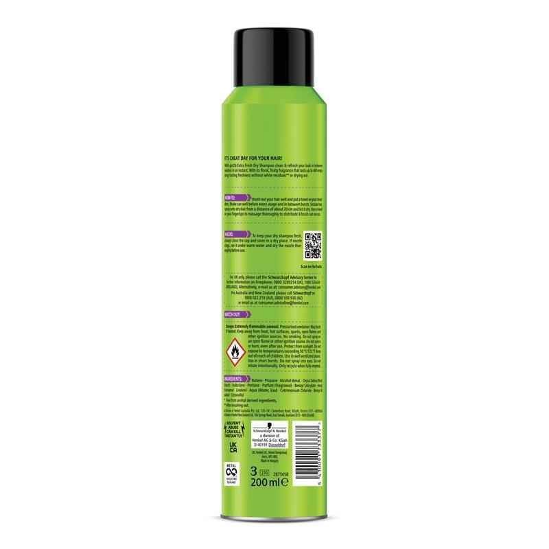 Got2b Fresh It Up Regular Dry Shampoo 200ml