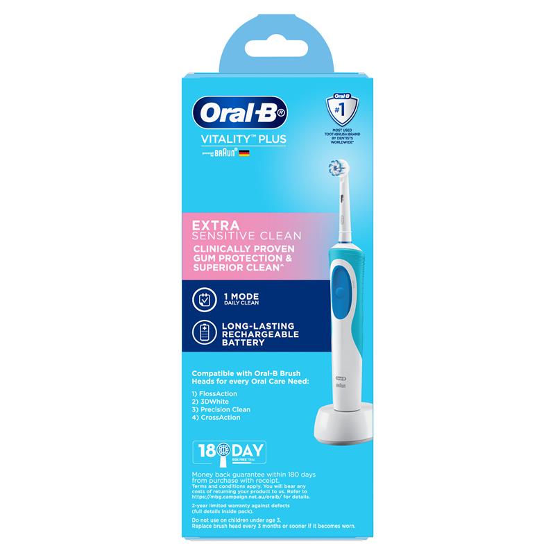 Oral B Power Toothbrush Vitality Extra Sensitive - GimmeNow