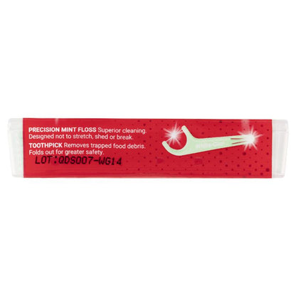 White Glo Flossers Travel 14 Pack