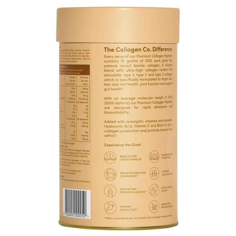 The Collagen Co Premium Collagen Peptides Passionfruit Mango 560g