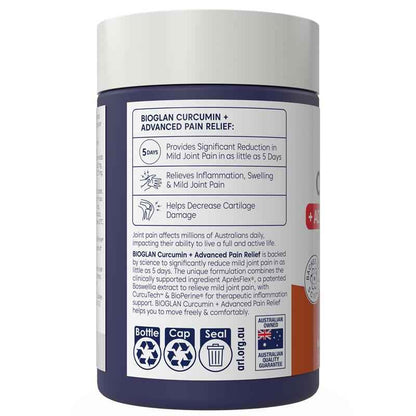 Bioglan Curcumin Advanced Pain Relief 50 Tablets