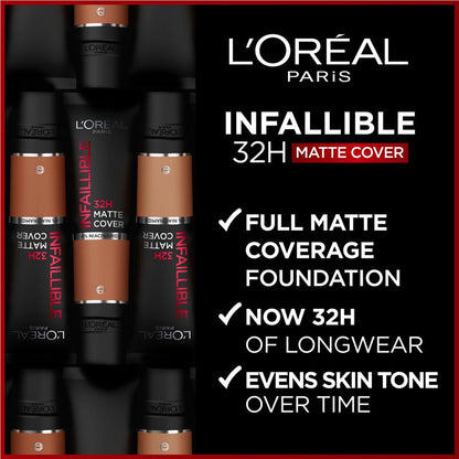 L'Oreal Paris Infallible 32H Matte Cover 4% Niacinamide 290