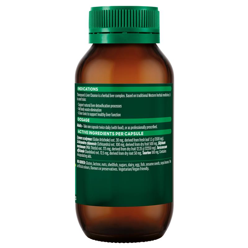 Thompson's Liver Cleanse 120 Capsules