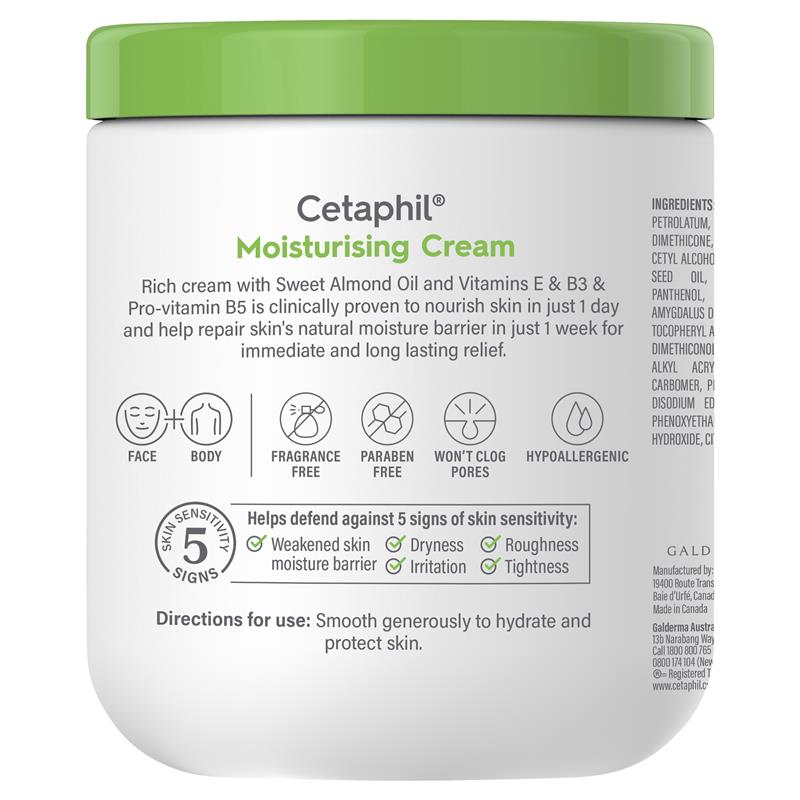 Cetaphil Moisturising Cream 550g - GimmeNow