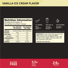 Optimum Nutrition Gold Standard 100% Whey Vanilla Ice Cream 907g
