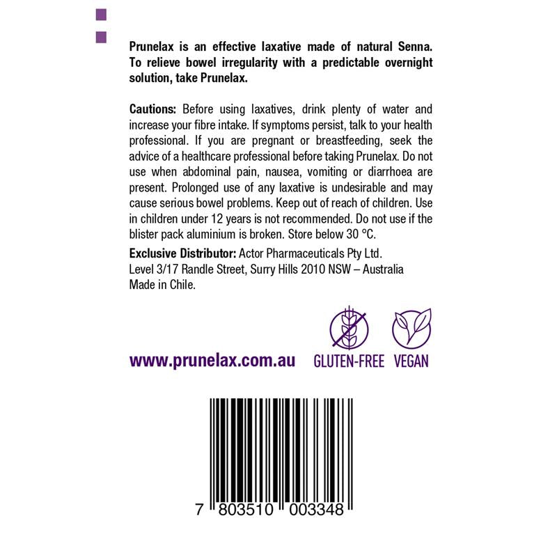 Prunelax 80 Tablets