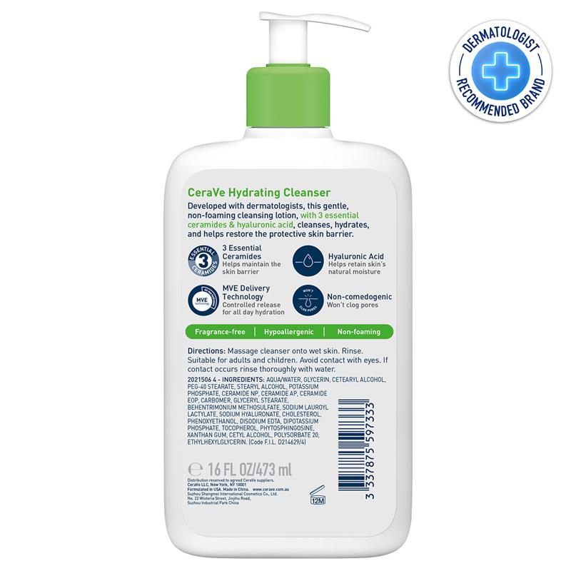 CeraVe Hydrating Cleanser 473ml