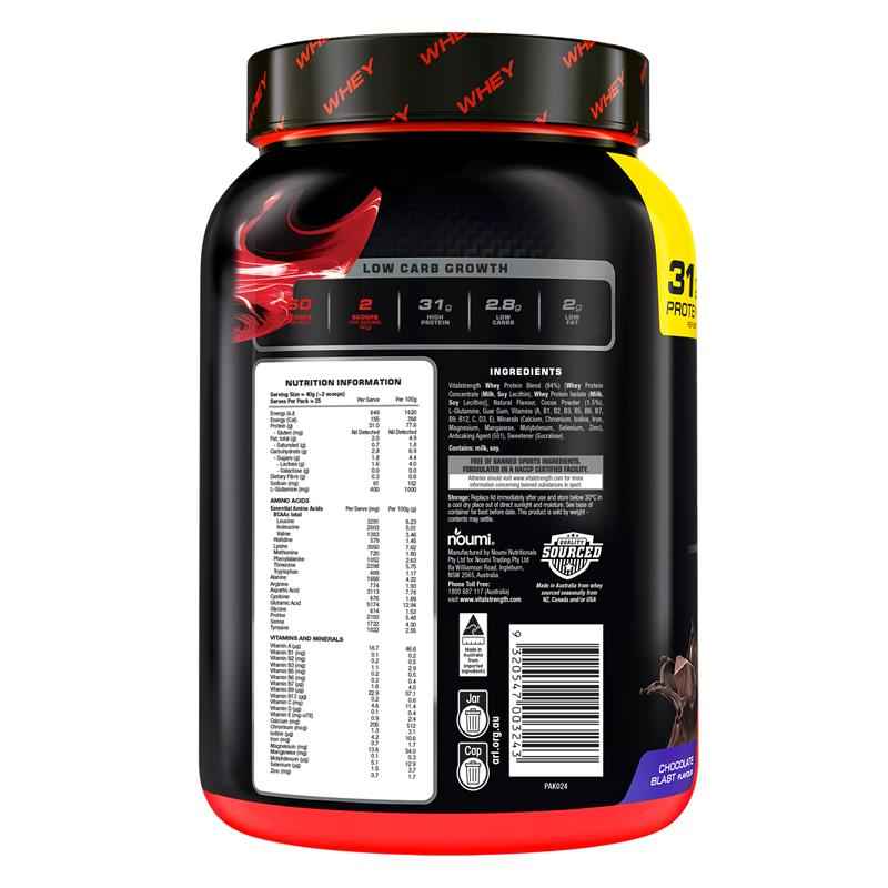 Vital Strength Launch Whey Protein Chocolate 1kg