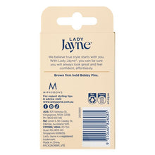 Lady Jayne Bobby Pins, Brown, 4.5 Cm, Pk50