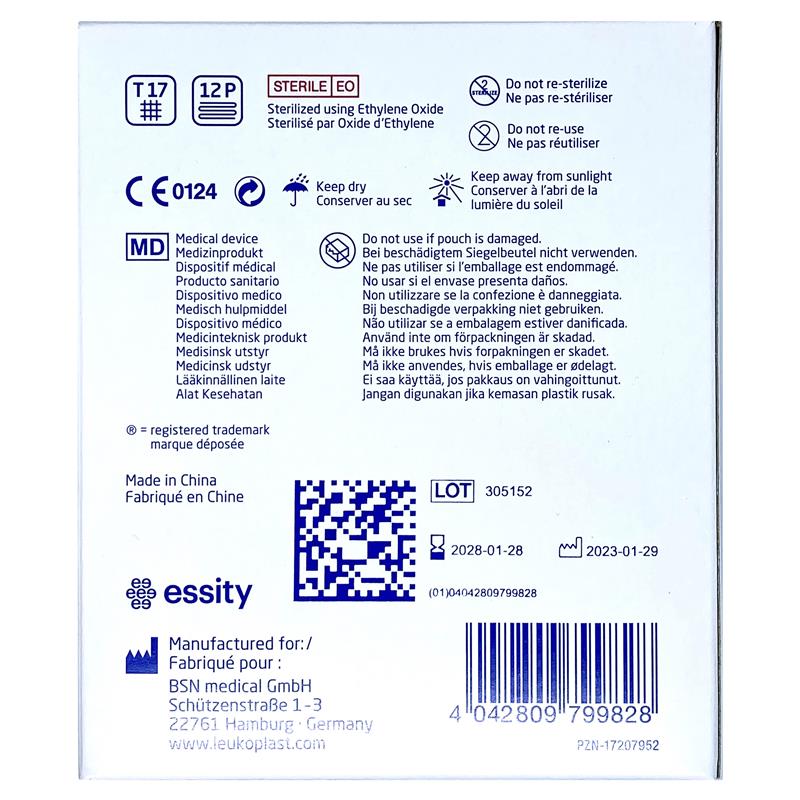 Leukoplast Compress Cotton Gauze 7.5 x 7.5cm 50 Pack