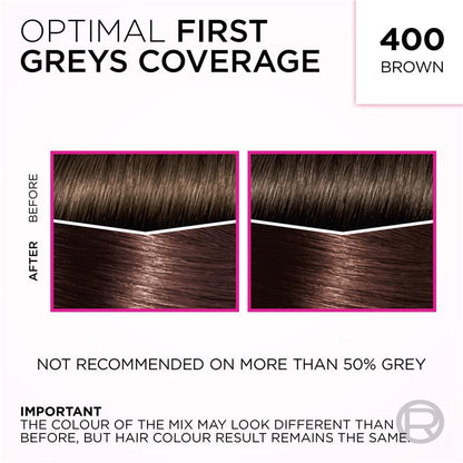 L'Oreal Paris Casting Creme Gloss Semi-Permanent Hair Colour - 400 Brown