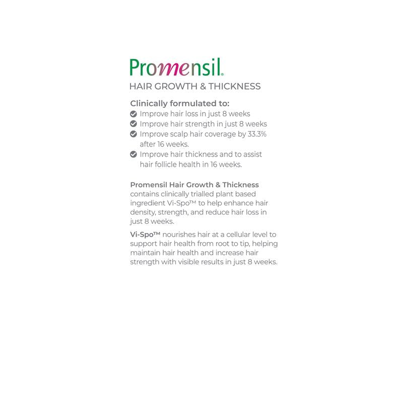 Promensil Hair Growth & Thickness 40 Capsules