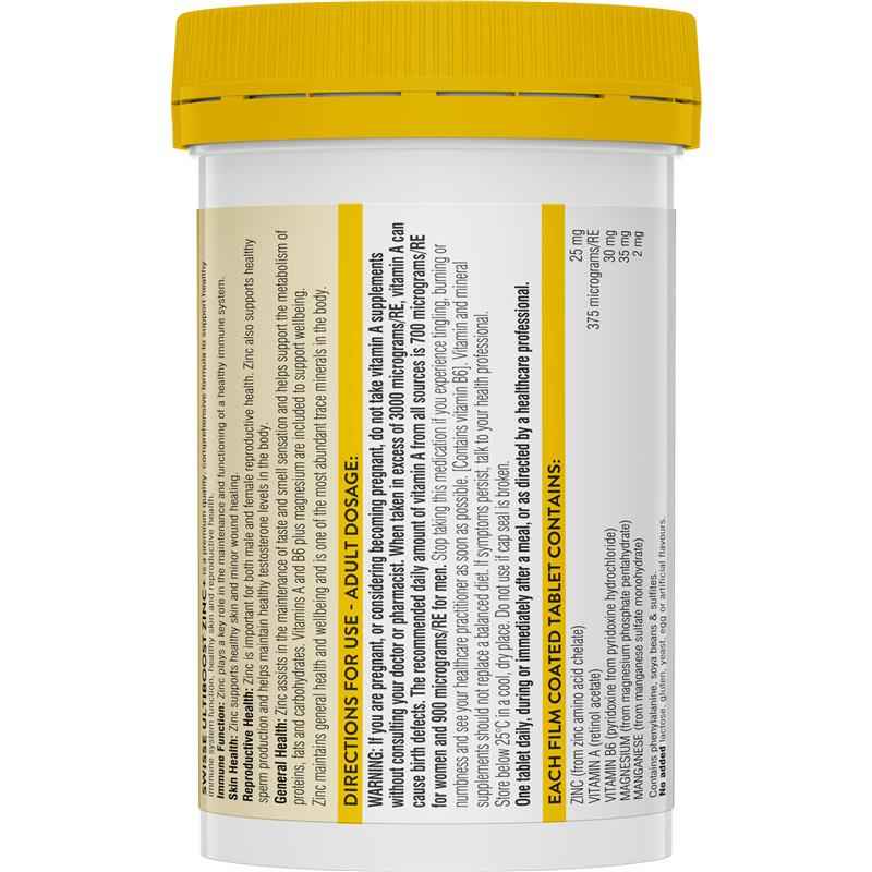 Swisse Zinc+ 120 Tablets