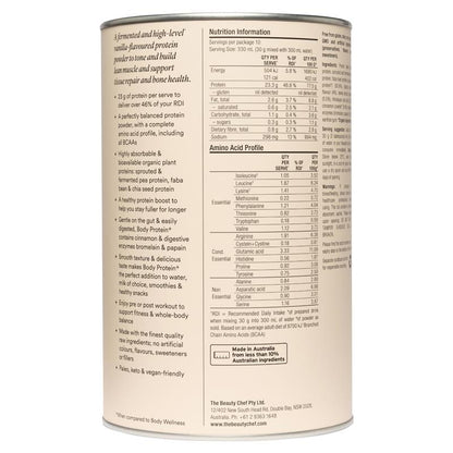 The Beauty Chef Body Protein+ Vanilla High-Level Protein Powder 300g