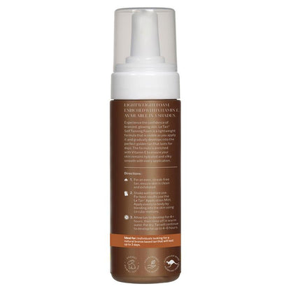 Le Tan Classic Tan Self Tanning Foam Medium Dark 180ml