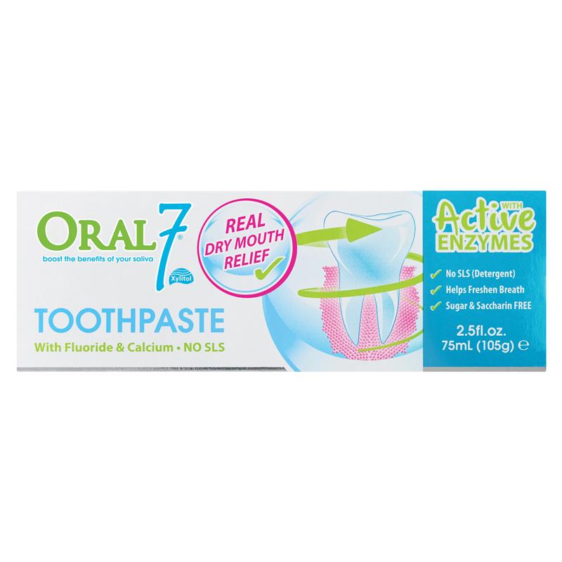 Oral7 Dry Mouth Toothpaste 75ml