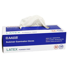 Bodichek Latex Disposable Gloves Powder Free Medium 100 Pack