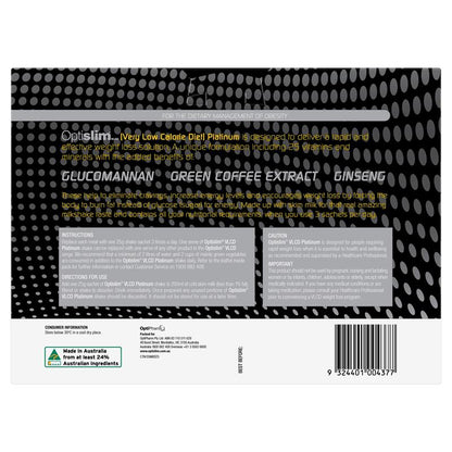 Optislim VLCD Platinum Banana Shake 21x25g Sachets