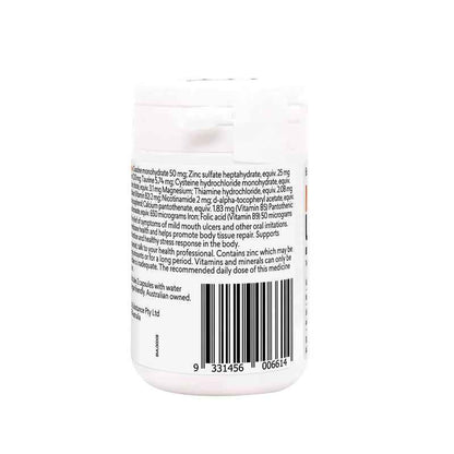 BioRevive MouthUlcer Mouth Ulcer Relief 30 Capsules