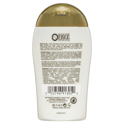 Ogx Nourishing + Hydrating Coconut Milk Shampoo For Dry Hair 88.7mL