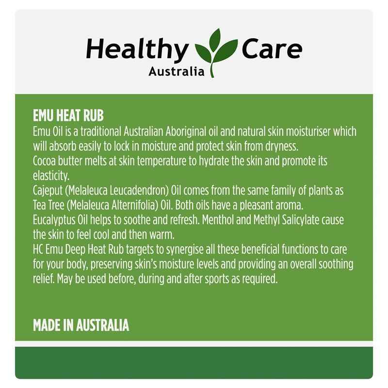 Healthy Care Emu Arthritis & Muscle Rub 50g
