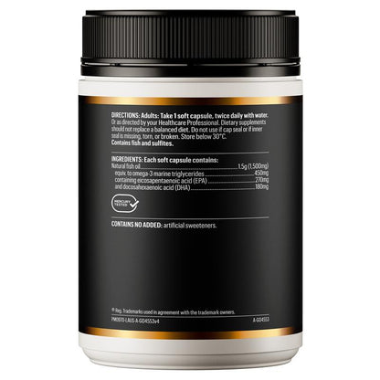 GO Healthy Fish Oil 1500mg Odourless 210 Capsules