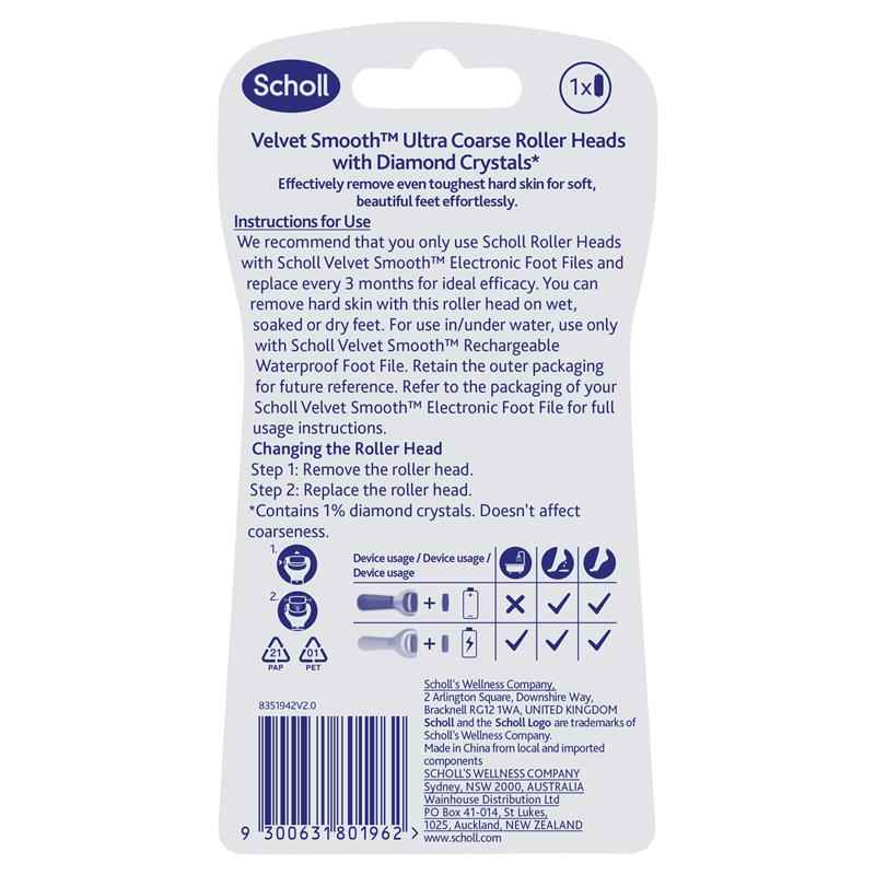 Scholl Foot File Refill Ultra Coarse Single Pack