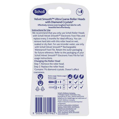 Scholl Foot File Refill Ultra Coarse Single Pack