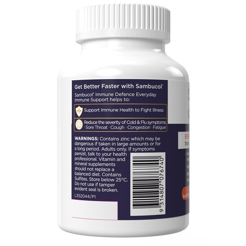 Sambucol Immune Defence Everyday 60 capsules