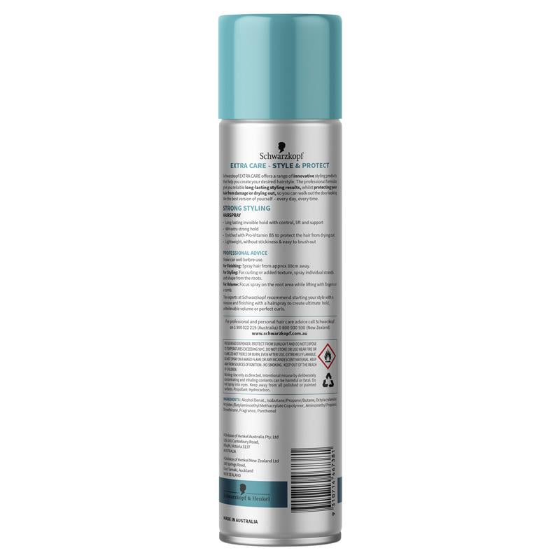 Schwarzkopf Extra Care Hair Spray Strong 400g