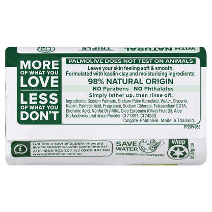 Palmolive Soap Bar Olive & Aloe Vera 90g 4 Pack