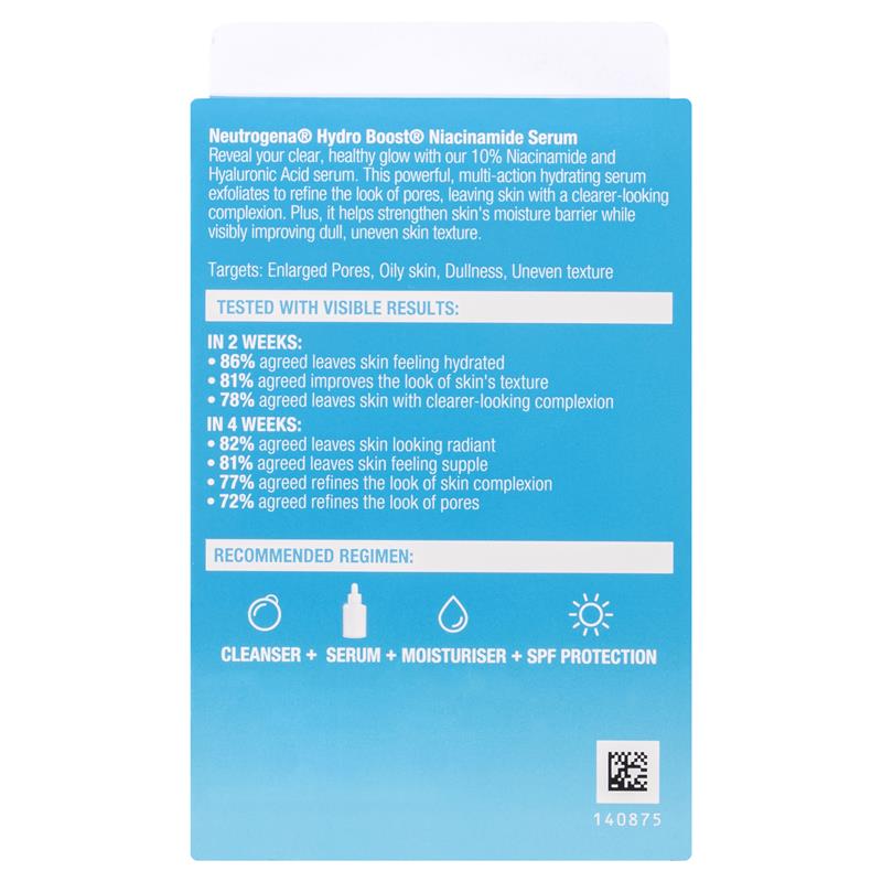Neutrogena Hydro Boost Niacinamide Serum 30ml