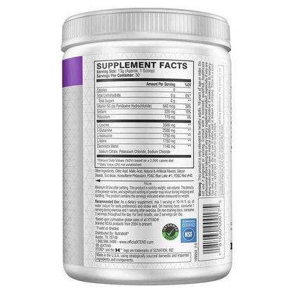 Xtend BCAA Glacial Grape 30 Serves