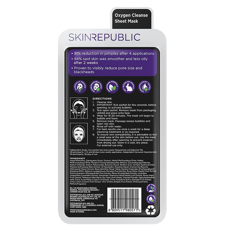 Skin Republic Bubble Purifying Charcoal Face Mask - GimmeNow