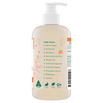 Gaia Natural Baby Bath & Body Wash 500ml Pump