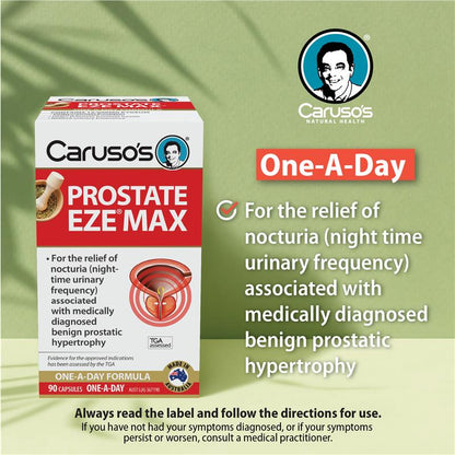 Carusos Prostate Eze Max 90 Capsules