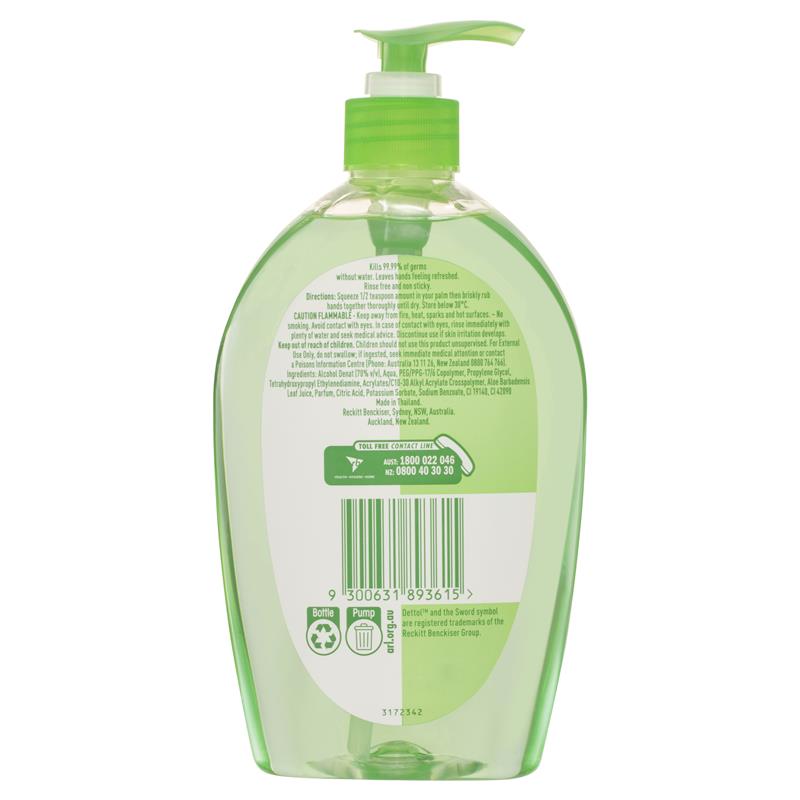 Dettol Healthy Touch Instant Hand Sanitiser Refresh 500ml