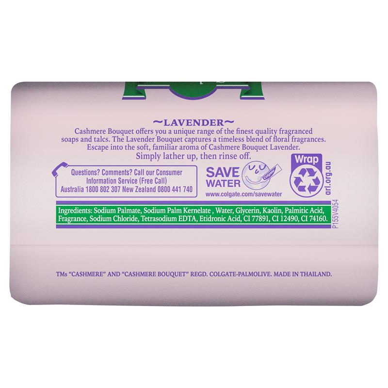 Cashmere Bouquet Soap Lavender 4 x 100g