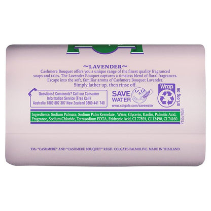 Cashmere Bouquet Soap Lavender 4 x 100g
