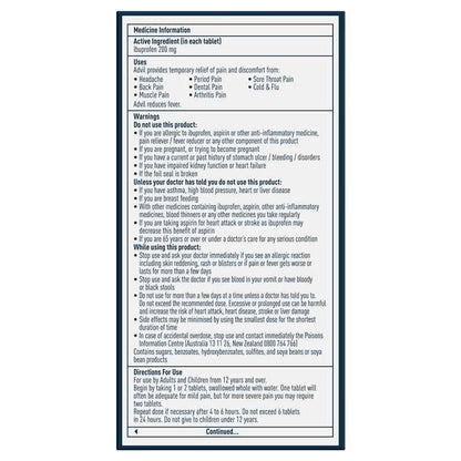 Advil Ibuprofen Pain Relief 24 Tablets